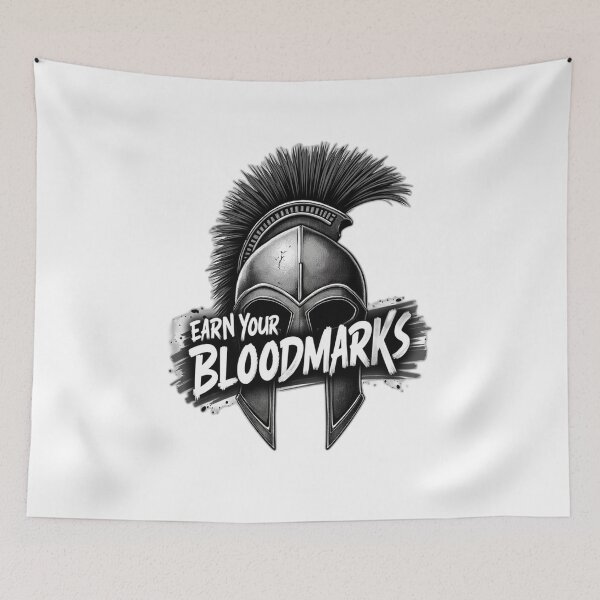 Item preview, Battle-Worn Bravery: Earn Your Bloodmarks designed and sold by Digital Artisan.