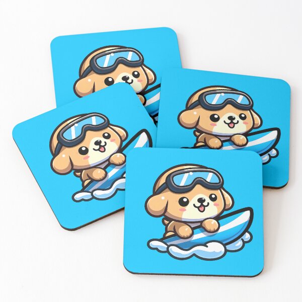 Item preview, Kawaii Wave Wags Puppy designed and sold by JohnnyVillas.