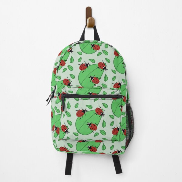 Item preview, Ladybirds and leaves pattern designed and sold by CharliesDoodles.