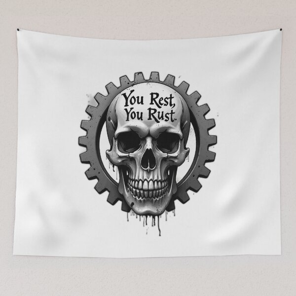 Item preview, Decayed Strength: You Rest, You Rust designed and sold by Digital Artisan.