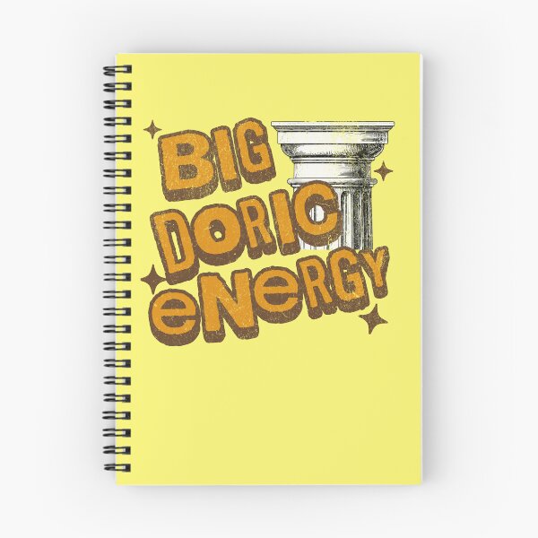 Item preview, Big Doric Energy Classical Greek Architecture History Humor designed and sold by chrisrivait.