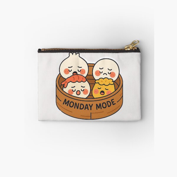 Item preview, Monday Mode _Dim sum/Kawii Tired Dumplings designed and sold by Studiokif.