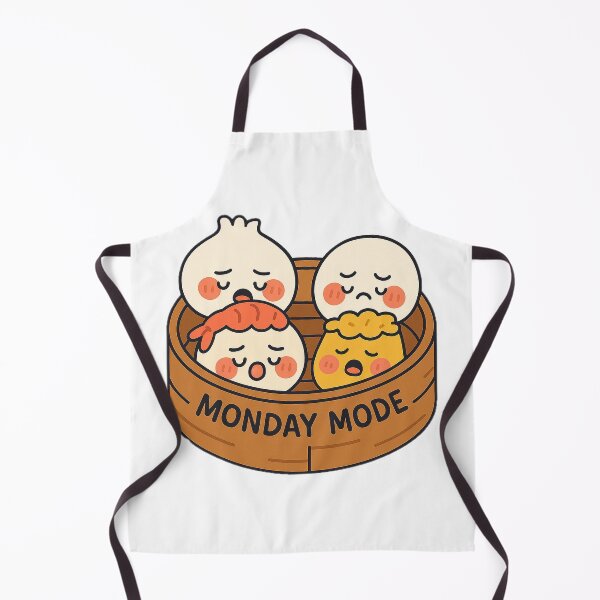 Item preview, Monday Mode _Dim sum/Kawii Tired Dumplings designed and sold by Studiokif.
