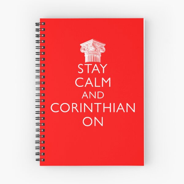 Item preview, Stay Calm and Corinthian On Classic Roman Architecture Humor designed and sold by chrisrivait.