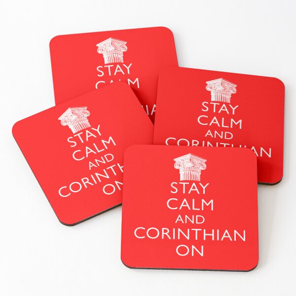 Item preview, Stay Calm and Corinthian On Classic Roman Architecture Humor designed and sold by chrisrivait.