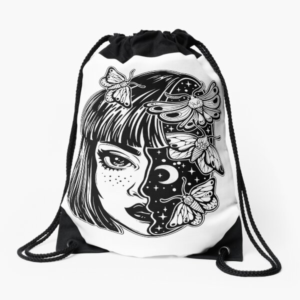 Download Coloring Drawstring Bags | Redbubble