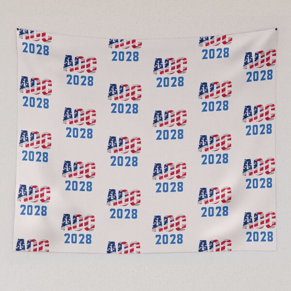 Item preview, Alexandria  Ocasio Cortez AOC Run 2028 designed and sold by erozzz.