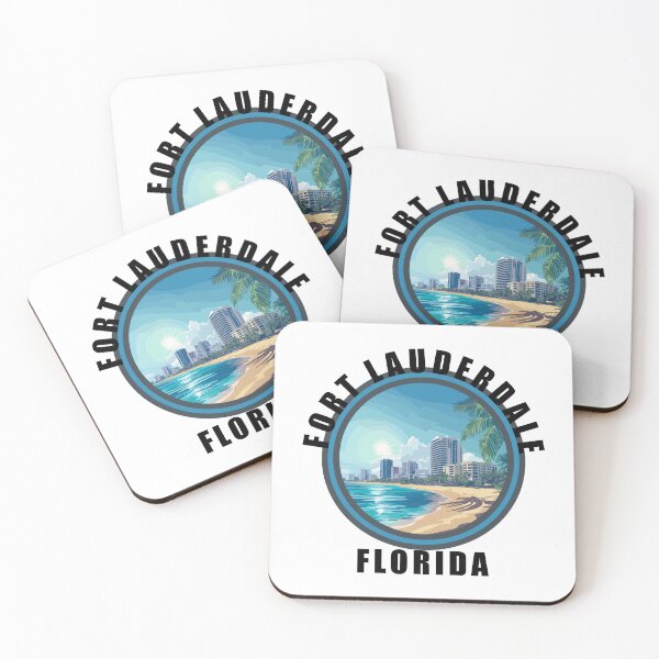 Item preview, Fort Lauderdale - Florida (with Black Lettering) designed and sold by VelvetRoom.