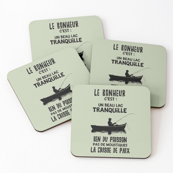 Item preview,  Fisherman happiness french quebecer designed and sold by FatBirdie.