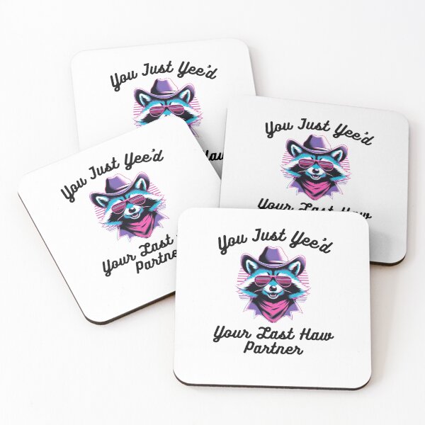 Item preview, You just Yee'd Your last haw partner joke raccoon cowboy hat designed and sold by snowry.