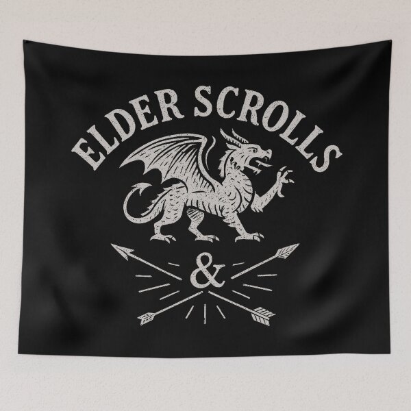 Item preview, Elder Scrolls Dragon and Arrows Crest designed and sold by zzz888.