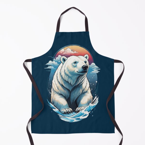 Item preview, Traditional Japanese Arctic Spirit Polar Bear Tattoo designed and sold by JohnnyVillas.