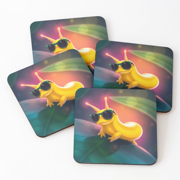 Item preview, Cool Banana Slug with Sunglasses – Funny Nature designed and sold by KateVil.