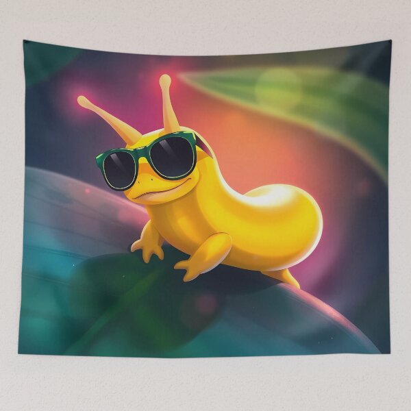 Item preview, Cool Banana Slug with Sunglasses – Funny Nature designed and sold by KateVil.