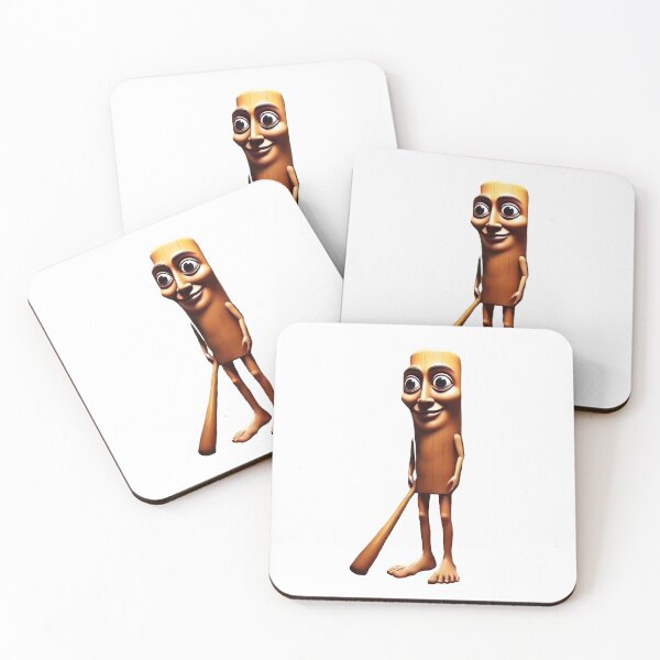 Item preview, Tung Tung Tung Sahur CUTOUT Brainrot Meme designed and sold by EmeraldeaArt.