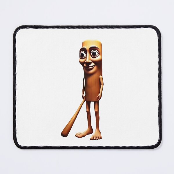 Item preview, Tung Tung Tung Sahur CUTOUT Brainrot Meme designed and sold by EmeraldeaArt.