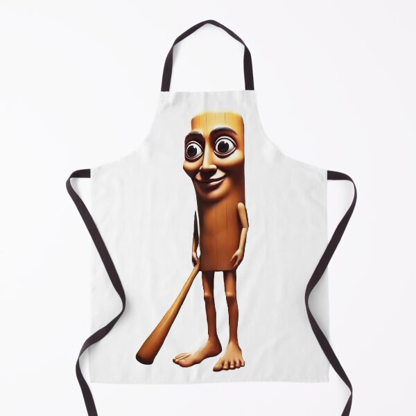 Item preview, Tung Tung Tung Sahur CUTOUT Brainrot Meme designed and sold by EmeraldeaArt.
