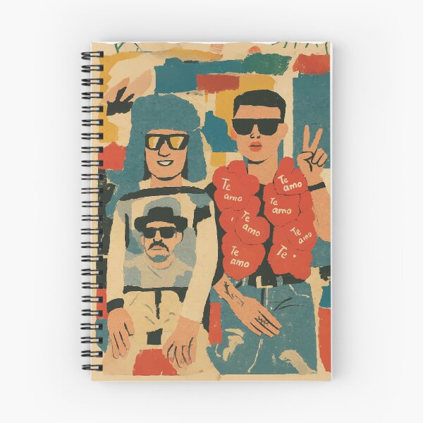 Item preview, catriel y paco amoroso, ca7riel escritorio pequeño designed and sold by Printellarium.