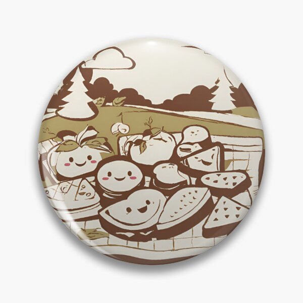 Item preview, Cute Food Summer Picnic designed and sold by Theclubhaus.
