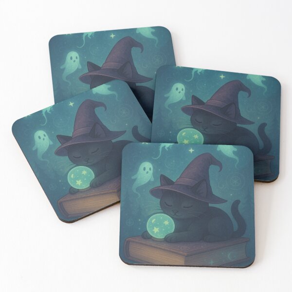Item preview, Enchanted Dreams – The Magical Night of the Sleeping Cat designed and sold by TheMysticCats.