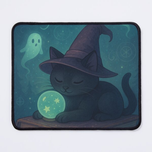 Item preview, Enchanted Dreams – The Magical Night of the Sleeping Cat designed and sold by TheMysticCats.