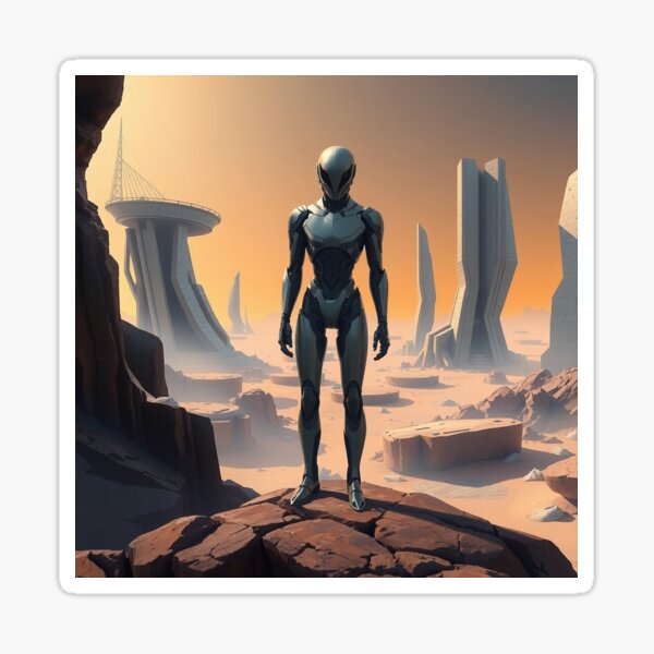 Item preview, The Cybernetic Sentinel designed and sold by TheArtBinge.