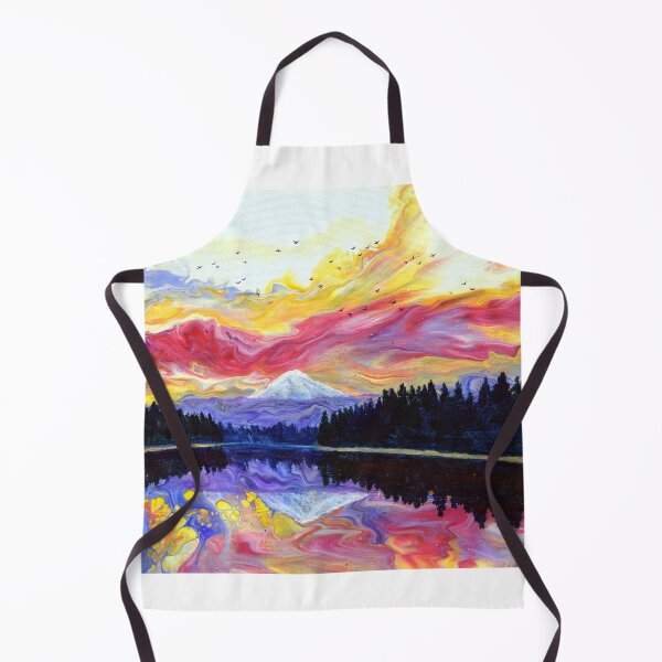 Item preview, Trillium Lake in Bright Sunset designed and sold by BreezyZen.