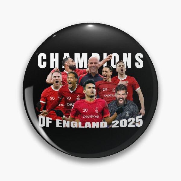 Item preview, Liverpool 20 League Champions of England 2025 Fanmade Unofficial Merchandise Players designed and sold by MDEO.