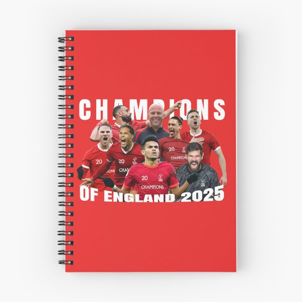 Item preview, Liverpool 20 League Champions of England 2025 Fanmade Unofficial Merchandise Players designed and sold by MDEO.
