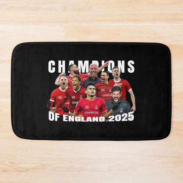 Item preview, Liverpool 20 League Champions of England 2025 Fanmade Unofficial Merchandise Players designed and sold by MDEO.