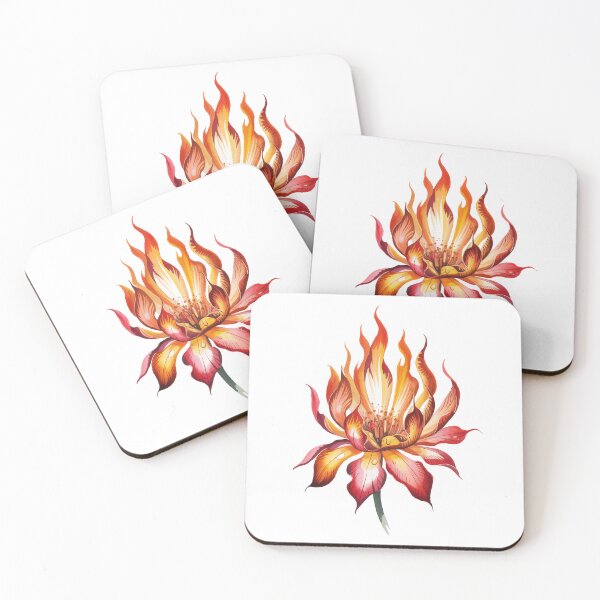 Item preview, Fire flower designed and sold by INVITOARTE.