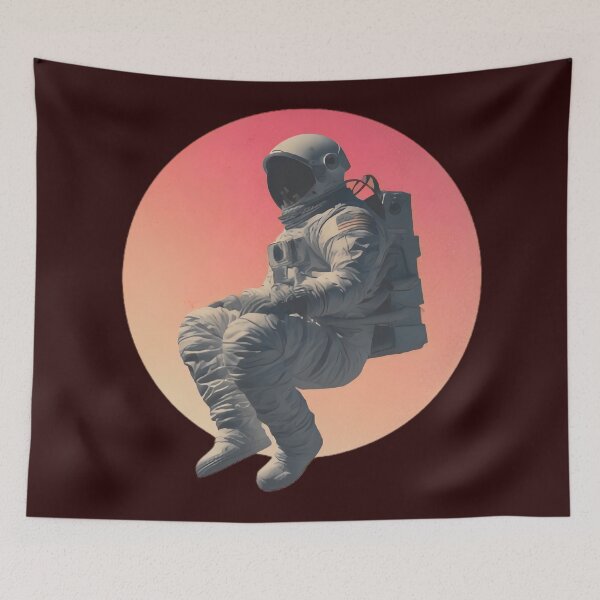 Item preview, Sitting Astronaut logo designed and sold by Brendon987.