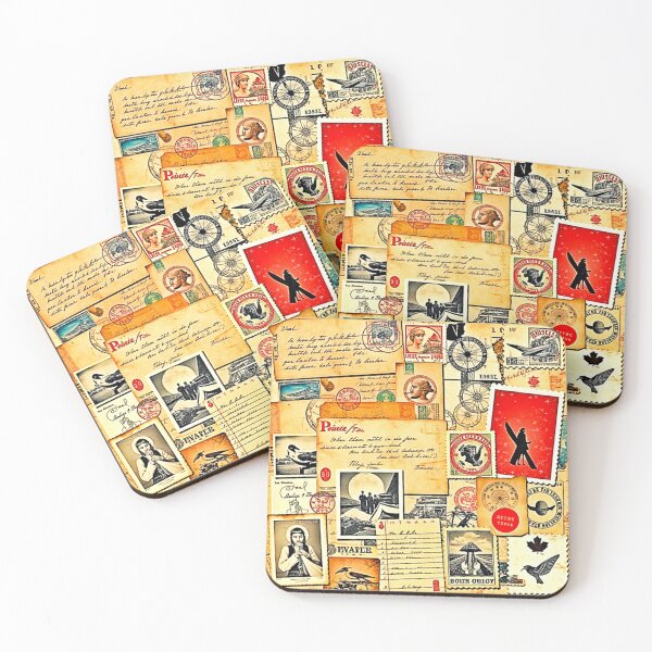 Item preview, Nostalgic Postal Design designed and sold by Health And Fitness Posts e-Store.