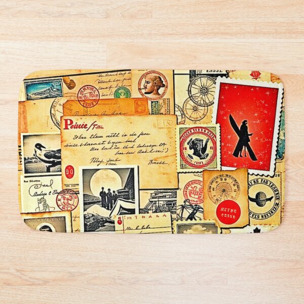 Item preview, Nostalgic Postal Design designed and sold by Health And Fitness Posts e-Store.