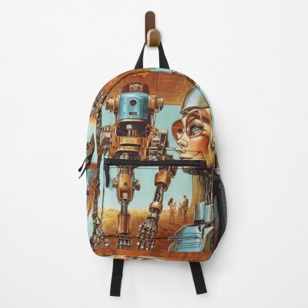 Item preview, Robot Love Art Illustrations Midcentury | #15 designed and sold by NickWhittleArt.