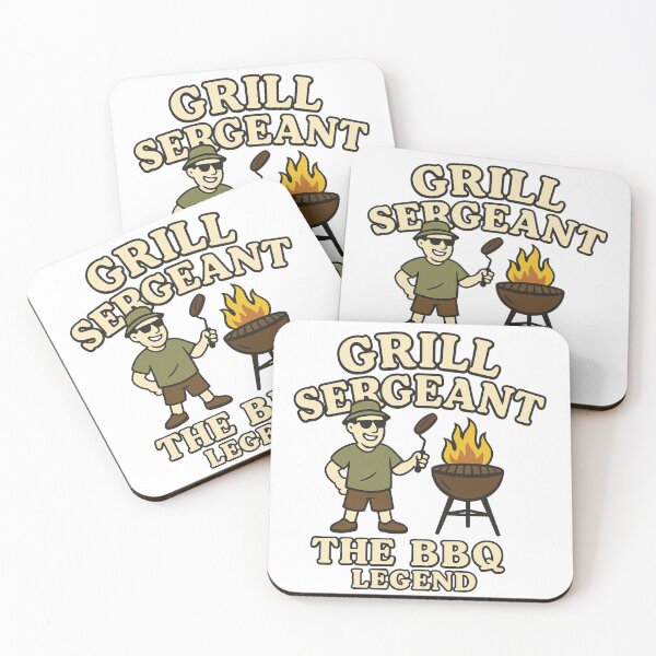 Item preview, Grill Sergeant BBQ Legend Funny Father's Day Gift designed and sold by TeesNtotes.