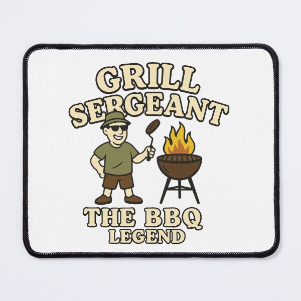 Item preview, Grill Sergeant BBQ Legend Funny Father's Day Gift designed and sold by TeesNtotes.