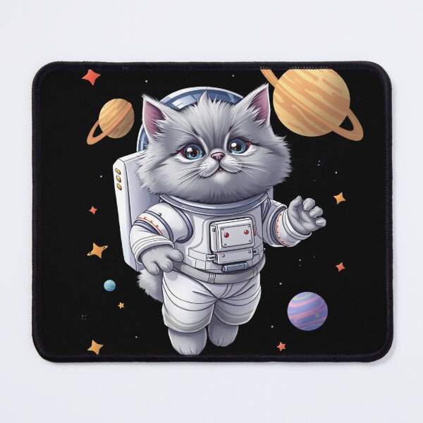 Item preview, Cute Cat Astronaut T-Shirt designed and sold by Thompika.