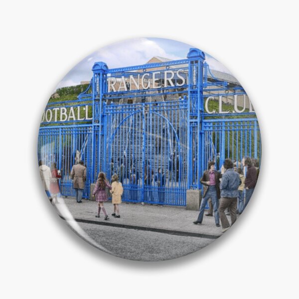 Item preview, Colourised Rosette seller at the match in Govan designed and sold by AndythephotoDr.