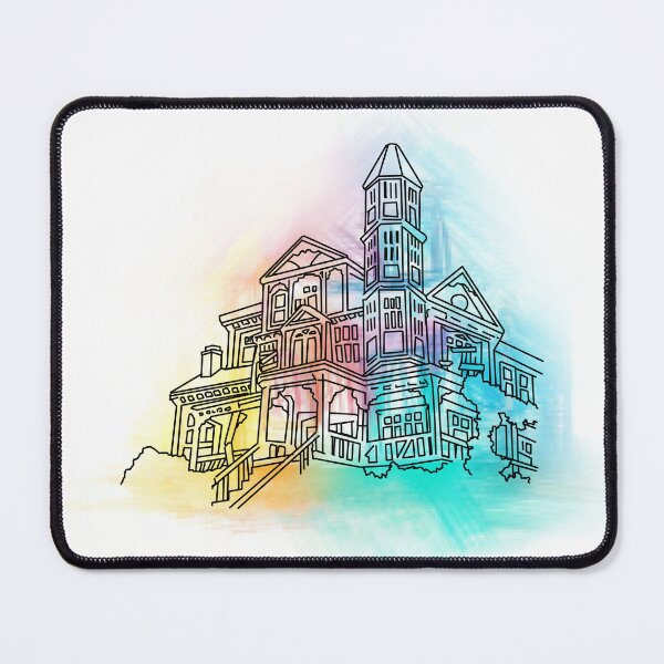 Item preview, Watercolor Haunted Mansion - Nancy Drew: Message in a Haunted Mansion designed and sold by hyperfix8ion.