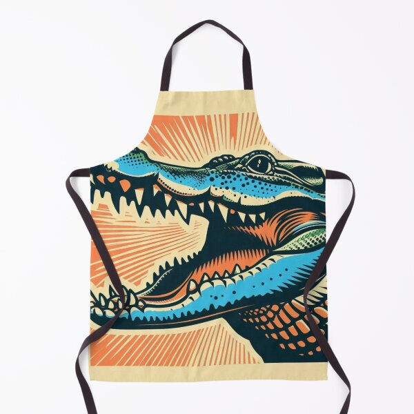 Item preview, pop art crocodile designed and sold by Dogandesighn.