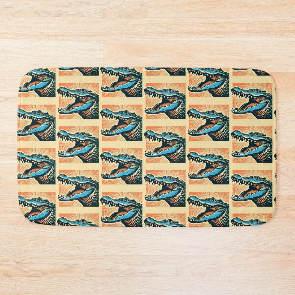 Item preview, pop art crocodile designed and sold by Dogandesighn.
