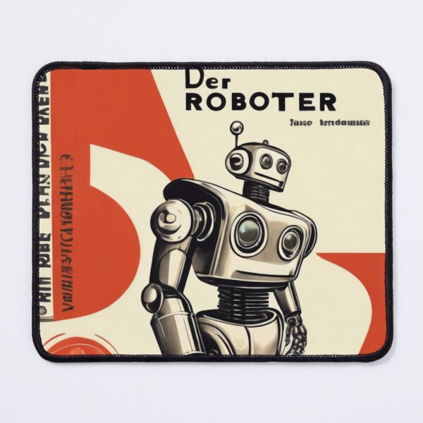 Item preview, Robot Love Art Illustrations Midcentury | #17 designed and sold by NickWhittleArt.