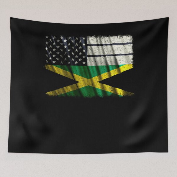 Item preview, Jamaican And American Flag T Shirt Jamaica America Shirt designed and sold by cgocgy.
