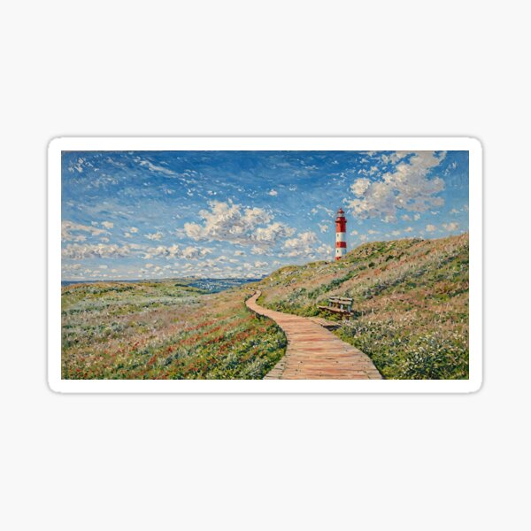 Item preview, Lighthouse on Amrum designed and sold by sid1802.