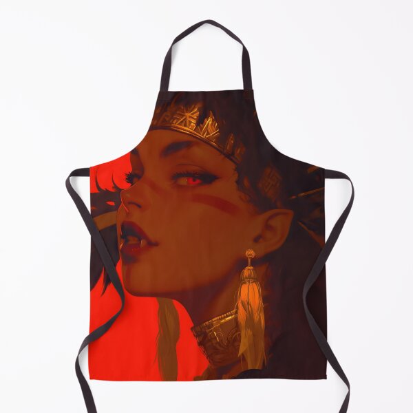 Item preview, Aztec Female Warrior Portrai designed and sold by Joeartzz.