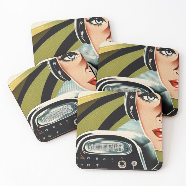 Item preview, Robot Love Art Illustrations Midcentury | #21 designed and sold by NickWhittleArt.
