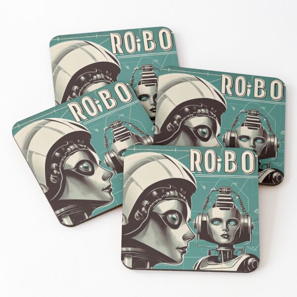 Item preview, Robot Love Art Illustrations Midcentury | #22 designed and sold by NickWhittleArt.