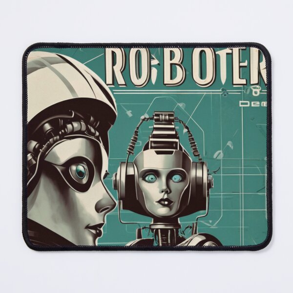 Item preview, Robot Love Art Illustrations Midcentury | #22 designed and sold by NickWhittleArt.