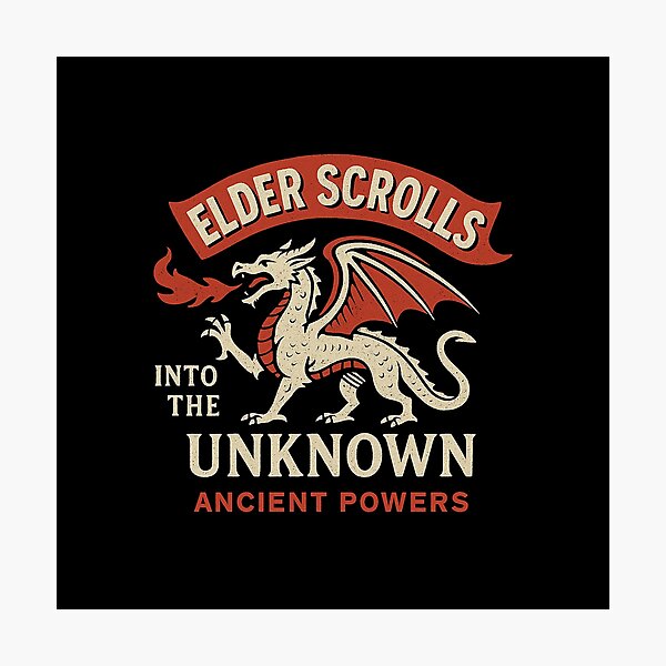 Item preview, Into the Unknown Ancient Powers Dragon designed and sold by zzz888.
